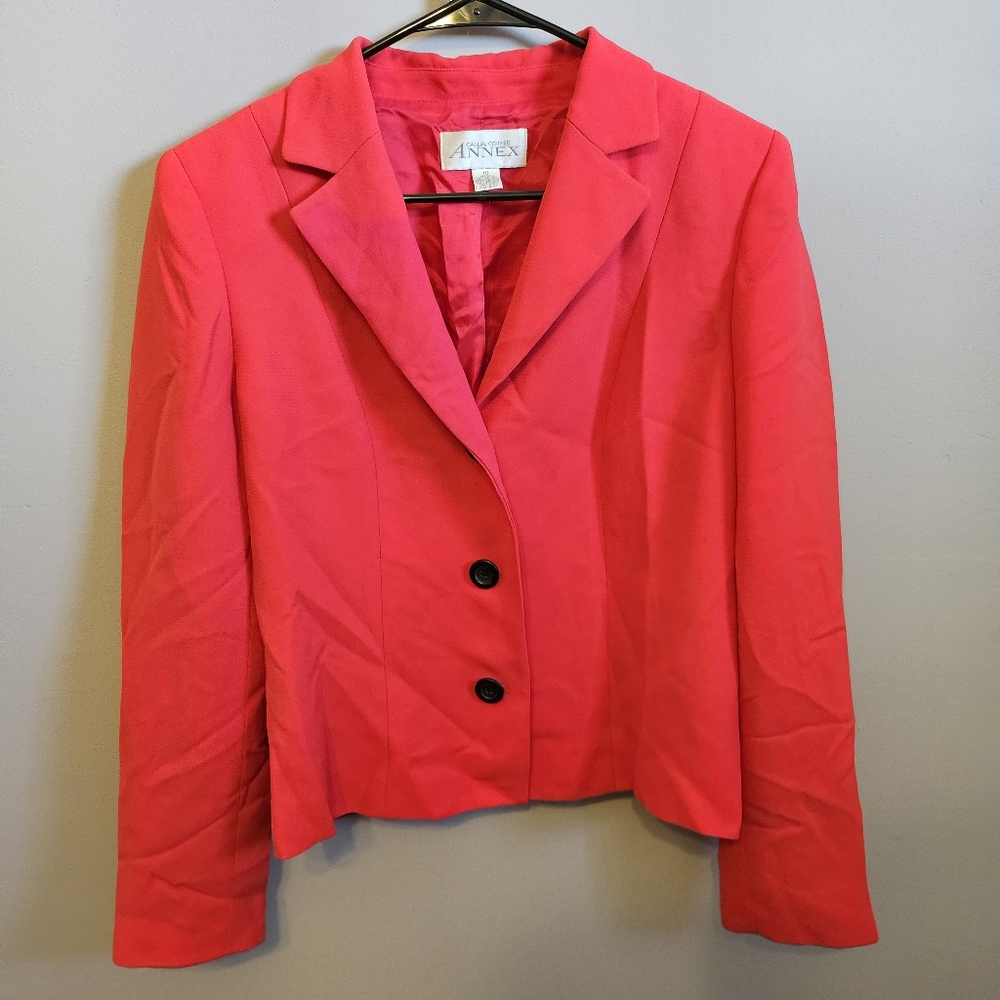 Casual Corner Annex Red Blazer